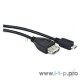 Кабель Gembird/Cablexpert A-OTG-AFBM-001 AF/MicroBM, Кабель USB 2.0 OTG  , 0.15м, пакет 