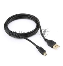 Кабель Gembird PRO CCF-USB2-AM5P-6 USB 2.0 кабель для соед. 1.8м  А-miniB (5 pin)  позол.конт., фер.кол. 