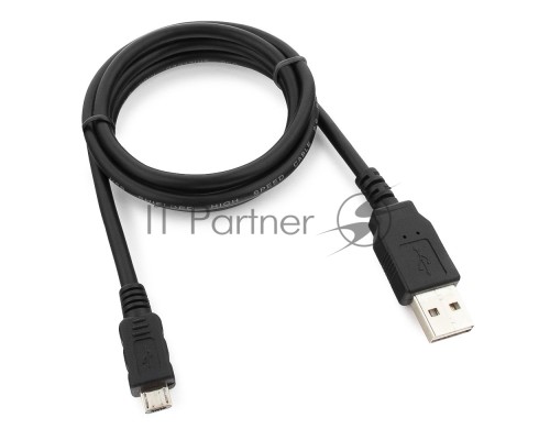Кабель Gembird/Cablexpert CC-mUSB2D-1M,  Кабель USB 2.0 , мультиразъем USB, AM/microB 5P, 1м, пакет 