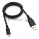 Кабель Gembird/Cablexpert CC-mUSB2D-1M,  Кабель USB 2.0 , мультиразъем USB, AM/microB 5P, 1м, пакет 