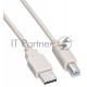 Кабель Buro Кабель USB2.0  USB2.0-AM/BM-1.8M-MG A(m)/B(m) (1.8м) феррит.кольца(USB2.0-AM/BM-1.8M-MG)