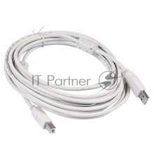 Кабель USB2.0 Buro USB A (m)/USB B (m) 5м феррит.кольца