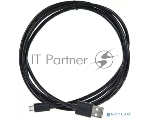 Кабель VCOM VUS6945-1.8MO Кабель USB2.0 Am-->micro-B 5P, 1.8м , черный