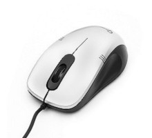 Gembird MOP-100-S Silver USB, 1000DPI