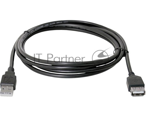 Кабель Defender USB 2.0USB02-06 ,AM-AF 1.8м, PolyBag, (87456)