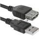 Кабель Defender USB 2.0USB02-06 ,AM-AF 1.8м, PolyBag, (87456)