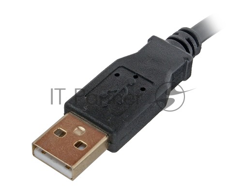 Кабель Defender PRO USB 2.0 кабель удлинительный 1.8м AM/AF , зол.конт, 2фер.фил. (87429)