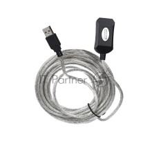 Кабель Aopen/Qust Кабель-адаптер USB2.0-repeater, удлинительный активный <Am-->Af> 5м (ACU823-5M) 6938510851314