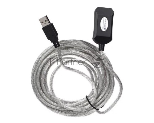 Кабель Aopen/Qust Кабель-адаптер USB2.0-repeater, удлинительный активный <Am-->Af> 5м (ACU823-5M) 6938510851314