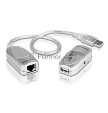 Кабель удлинитель USB 1.1 AM/AF Aten UCE60-AT до 60 метр.(через RJ45, по витой паре. Без патч-корда в комплекте), питание от шины