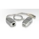Кабель удлинитель USB 1.1 AM/AF Aten UCE60-AT до 60 метр.(через RJ45, по витой паре. Без патч-корда в комплекте), питание от шины