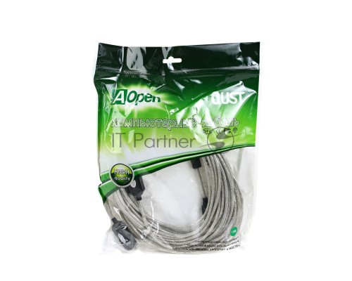 Кабель удлинитель Aopen активный ACU823-15M , USB2.0-repeater AM/AF 15м  