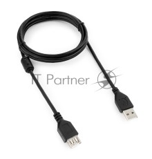 Кабель Gembird PRO CCF-USB2-AMAF-6 USB 2.0 кабель удлинительный 1.8м AM/AF  позол.конт., фер.кол.,  пакет 