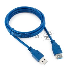 Кабель Gembird PRO CCP-USB3-AMAF-6, USB 3.0 кабель удлинительный 1.8м AM/AF  позол. контакты, пакет 