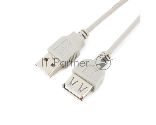 Кабель Gembird CC-USB2-AMAF-75CM/300 USB 2.0  0.75м AM/AF , пакет 