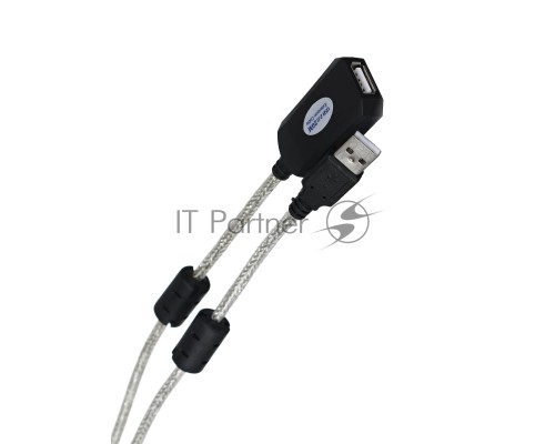 Кабель VCOM VUS7049-20M Кабель-адаптер USB2.0-repeater, удлинительный активный <Am-->Af> 20м