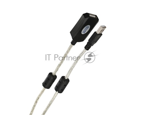 Кабель VCOM VUS7049-20M Кабель-адаптер USB2.0-repeater, удлинительный активный <Am-->Af> 20м