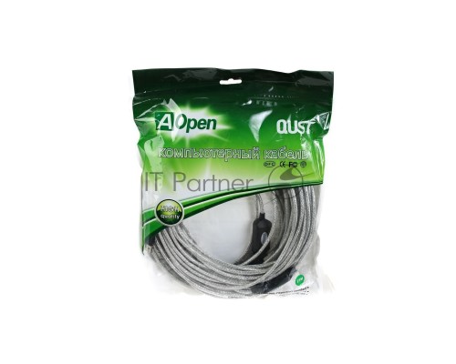 Кабель Aopen/VCOM ACU823-25M Кабель-адаптер USB2.0-repeater, удлинительный активный <Am-->Af> 25м Aopen<ACU823-25M>