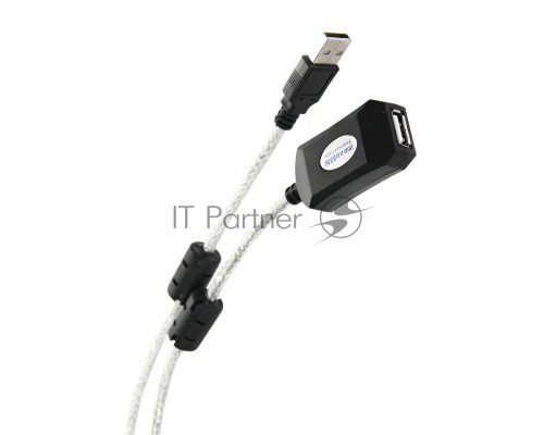 Кабель Aopen/VCOM ACU823-25M Кабель-адаптер USB2.0-repeater, удлинительный активный <Am-->Af> 25м Aopen<ACU823-25M>