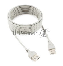Кабель Gembird CC-USB2-AMAF-15 USB 2.0 кабель удлинительный 4.5м AM/AF , пакет