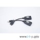 Кабель Gembird UAE-30M USB 2.0 кабель удлинительный AM/AF/RJ45Fx2  по витой паре