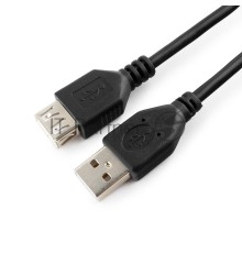 Кабель Gembird PRO CCF-USB2-AMAF-15 USB 2.0 кабель удлинительный 4.5м AM/AF  позол.конт., фер.кол.,  пакет 