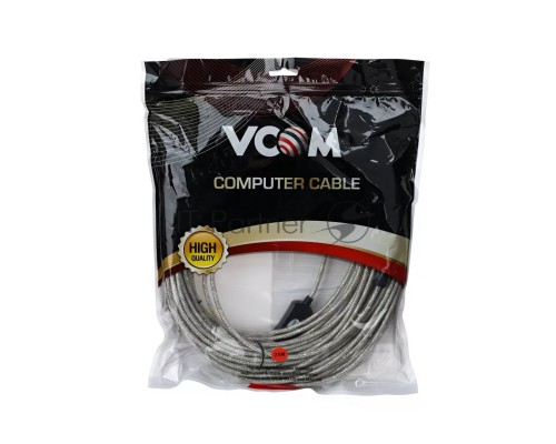 Кабель-адаптер VCOM VUS7049-25M USB2.0-repeater, удлинительный активный <Am-->Af> 25м
