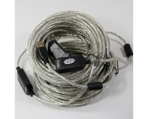 Кабель-адаптер VCOM VUS7049-25M USB2.0-repeater, удлинительный активный <Am-->Af> 25м