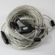 Кабель-адаптер VCOM VUS7049-25M USB2.0-repeater, удлинительный активный <Am-->Af> 25м