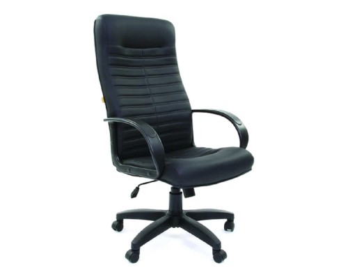[Офисные кресла] Офисное кресло Chairman 480 LT Россия экопремиум черный (7000191)