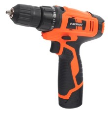 PATRIOT BR 104Li Дрель-шуруповерт аккумуляторная i [180201412] {Дрель-шуруп. Акк.PATRIOT THE ONE BR 104Li, две батареи Li-Ion, 1,5 Ah, 12V, зарядка за 1 час, двусторонняя бита, кейс}