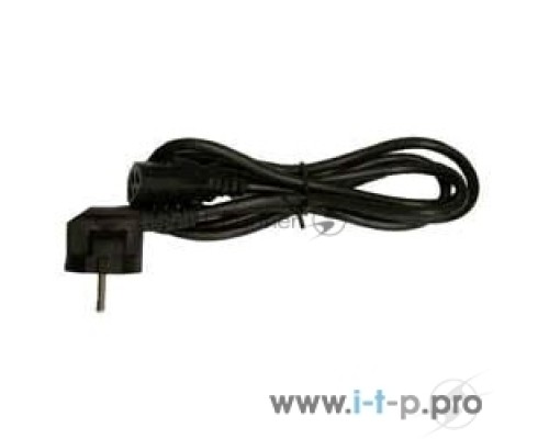 Кабель Кабель питания Gembird 3.0м, черный, с заземлением, пакет PC-186-10