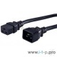 Кабель Hyperline PWC-IEC19-IEC20-1.8-BK Кабель питания IEC 320 C19 - IEC 320 C20 (3x1.5), 1.8 м