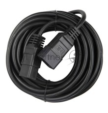 Кабель Hyperline PWC-IEC19-IEC20-5.0-BK Кабель питания IEC 320 C19 - IEC 320 C20 (3x1.5), 5 м