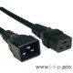 Кабель Hyperline PWC-IEC19-IEC20-5.0-BK Кабель питания IEC 320 C19 - IEC 320 C20 (3x1.5), 5 м