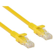 Exegate EX258664RUS Патч-корд UTP-RJ45-RJ45-5e-0,3M-YL, UTP, cat.5e, 0.3м, желтый