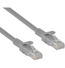 Exegate EX258663RUS Патч-корд UTP-RJ45-RJ45-5e-0,3M-GY, UTP, cat.5e, 0.3м, серый