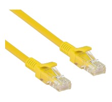 Exegate EX258671RUS Патч-корд UTP-RJ45-RJ45-5e-1M-YL, UTP, cat.5e, 1м, желтый