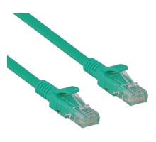 Exegate EX258672RUS Патч-корд UTP-RJ45-RJ45-5e-1M-GN, UTP, cat.5e, 1м, зеленый