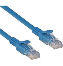 Exegate EX258680RUS Патч-корд UTP-RJ45-RJ45-5e-3M-BL, UTP, cat.5e, 3м, синий