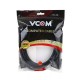 Кабель VCOM DVI<-->DVI Dual Link (25M-25M), 3m, 2 фильтра, позолоченные контакты