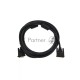 Кабель VCOM DVI<-->DVI Dual Link (25M-25M), 3m, 2 фильтра, позолоченные контакты