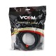 Кабель DVI 5м VCOM Кабель DVI-DVI Dual Link (25M-25M), 5m, 2 фильтра, VDV6300-5M
