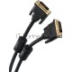 Кабель DVI 5м VCOM Кабель DVI-DVI Dual Link (25M-25M), 5m, 2 фильтра, VDV6300-5M