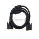 Кабель DVI 1.8м VCOM DVI-DVI Dual Link 25M-25M, 2 фильтра, VDV6300-1.8M