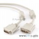 Кабель DVI-D single link Gembird, 3м, 19M/19M экран, феррит.кольца, пакет CC-DVI-10