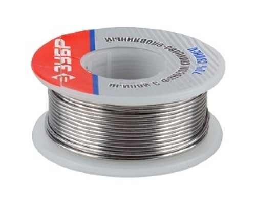 [Припои] ЗУБР Припой оловянно-свинцовый, 30% Sn / 70% Pb, 100гр [55422-100]