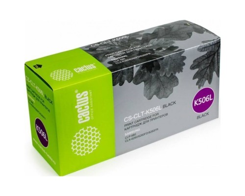 [расходные материалы] Cactus CLT-K506L Картридж для Samsung CLP 680/CLX 6260/6260FD/6260FR (6000стр.)