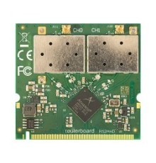 MikroTik R52HnD Радиокарта miniPCI, 2x2 MIMO, MMCX, 26 дБм, 2.4/5 ГГц