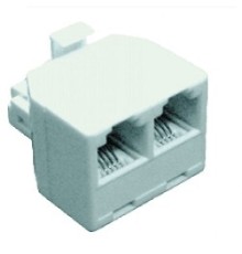 Rexant (03-0102) Двойник компьютерный UTP RJ-45(8P8C) (штекер - 2 гнезда)